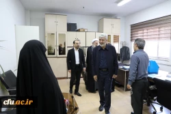دیدار صمیمانه رئیس دانشگاه فرهنگیان با همکاران سازمان مرکزی در سال جدید 53