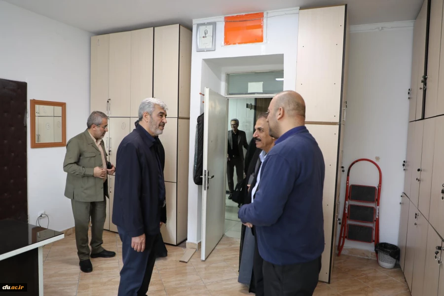 دیدار صمیمانه رئیس دانشگاه فرهنگیان با همکاران سازمان مرکزی در سال جدید 57
