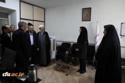 دیدار صمیمانه رئیس دانشگاه فرهنگیان با همکاران سازمان مرکزی در سال جدید 60