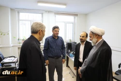 دیدار صمیمانه رئیس دانشگاه فرهنگیان با همکاران سازمان مرکزی در سال جدید 62