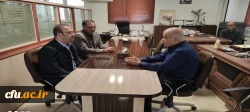دیدار رئیس دانشگاه فرهنگیان استان اردبیل با رئیس مجمع خیرین مدرسه ساز استان 2