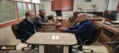 دیدار رئیس دانشگاه فرهنگیان استان اردبیل با رئیس مجمع خیرین مدرسه ساز استان