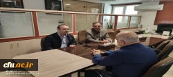 دیدار رئیس دانشگاه فرهنگیان استان اردبیل با رئیس مجمع خیرین مدرسه ساز استان 3