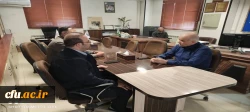 دیدار رئیس دانشگاه فرهنگیان استان اردبیل با رئیس مجمع خیرین مدرسه ساز استان 4