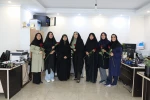 
دیدارآرزو عادلی فر سرپرست معاونت برنامه ریزی و توسعه منابع و حوریه رزاقیان مشاور امور بانوان دانشگاه فرهنگیان با بانوان سازمان مرکزی به مناسبت ولادت حضرت معصومه(س) 2