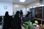 
دیدارآرزو عادلی فر سرپرست معاونت برنامه ریزی و توسعه منابع و حوریه رزاقیان مشاور امور بانوان دانشگاه فرهنگیان با بانوان سازمان مرکزی به مناسبت ولادت حضرت معصومه(س) 4