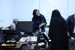 
دیدارآرزو عادلی فر سرپرست معاونت برنامه ریزی و توسعه منابع و حوریه رزاقیان مشاور امور بانوان دانشگاه فرهنگیان با بانوان سازمان مرکزی به مناسبت ولادت حضرت معصومه(س) 6