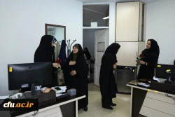 
دیدارآرزو عادلی فر سرپرست معاونت برنامه ریزی و توسعه منابع و حوریه رزاقیان مشاور امور بانوان دانشگاه فرهنگیان با بانوان سازمان مرکزی به مناسبت ولادت حضرت معصومه(س) 9