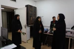 
دیدارآرزو عادلی فر سرپرست معاونت برنامه ریزی و توسعه منابع و حوریه رزاقیان مشاور امور بانوان دانشگاه فرهنگیان با بانوان سازمان مرکزی به مناسبت ولادت حضرت معصومه(س) 2