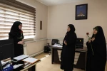 
دیدارآرزو عادلی فر سرپرست معاونت برنامه ریزی و توسعه منابع و حوریه رزاقیان مشاور امور بانوان دانشگاه فرهنگیان با بانوان سازمان مرکزی به مناسبت ولادت حضرت معصومه(س) 3