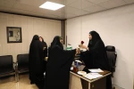 
دیدارآرزو عادلی فر سرپرست معاونت برنامه ریزی و توسعه منابع و حوریه رزاقیان مشاور امور بانوان دانشگاه فرهنگیان با بانوان سازمان مرکزی به مناسبت ولادت حضرت معصومه(س) 6