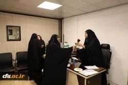 
دیدارآرزو عادلی فر سرپرست معاونت برنامه ریزی و توسعه منابع و حوریه رزاقیان مشاور امور بانوان دانشگاه فرهنگیان با بانوان سازمان مرکزی به مناسبت ولادت حضرت معصومه(س) 6