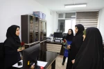 
دیدارآرزو عادلی فر سرپرست معاونت برنامه ریزی و توسعه منابع و حوریه رزاقیان مشاور امور بانوان دانشگاه فرهنگیان با بانوان سازمان مرکزی به مناسبت ولادت حضرت معصومه(س) 8