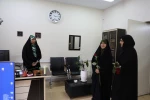 
دیدارآرزو عادلی فر سرپرست معاونت برنامه ریزی و توسعه منابع و حوریه رزاقیان مشاور امور بانوان دانشگاه فرهنگیان با بانوان سازمان مرکزی به مناسبت ولادت حضرت معصومه(س) 9