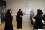 
دیدارآرزو عادلی فر سرپرست معاونت برنامه ریزی و توسعه منابع و حوریه رزاقیان مشاور امور بانوان دانشگاه فرهنگیان با بانوان سازمان مرکزی به مناسبت ولادت حضرت معصومه(س) 4