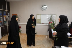 
دیدارآرزو عادلی فر سرپرست معاونت برنامه ریزی و توسعه منابع و حوریه رزاقیان مشاور امور بانوان دانشگاه فرهنگیان با بانوان سازمان مرکزی به مناسبت ولادت حضرت معصومه(س) 4