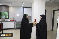 
دیدارآرزو عادلی فر سرپرست معاونت برنامه ریزی و توسعه منابع و حوریه رزاقیان مشاور امور بانوان دانشگاه فرهنگیان با بانوان سازمان مرکزی به مناسبت ولادت حضرت معصومه(س) 7
