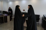 
دیدارآرزو عادلی فر سرپرست معاونت برنامه ریزی و توسعه منابع و حوریه رزاقیان مشاور امور بانوان دانشگاه فرهنگیان با بانوان سازمان مرکزی به مناسبت ولادت حضرت معصومه(س) 2