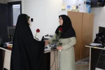 
دیدارآرزو عادلی فر سرپرست معاونت برنامه ریزی و توسعه منابع و حوریه رزاقیان مشاور امور بانوان دانشگاه فرهنگیان با بانوان سازمان مرکزی به مناسبت ولادت حضرت معصومه(س) 5