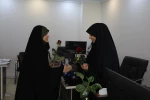 
دیدارآرزو عادلی فر سرپرست معاونت برنامه ریزی و توسعه منابع و حوریه رزاقیان مشاور امور بانوان دانشگاه فرهنگیان با بانوان سازمان مرکزی به مناسبت ولادت حضرت معصومه(س) 7