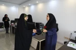 
دیدارآرزو عادلی فر سرپرست معاونت برنامه ریزی و توسعه منابع و حوریه رزاقیان مشاور امور بانوان دانشگاه فرهنگیان با بانوان سازمان مرکزی به مناسبت ولادت حضرت معصومه(س) 8