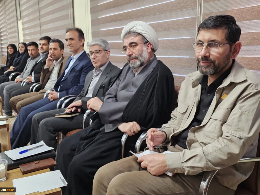 برگزاری نشست شورای فرهنگی اجتماعی دانشگاه فرهنگیان کردستان در دفتر نماینده ولی فقیه 6