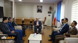 دیدار مسئولان دانشگاه فرهنگیان با معاون سیاسی، امنیتی و اجتماعی استانداری کردستان 2