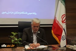 نشست خبری رئیس دانشگاه فرهنگیان خراسان رضوی با اصحاب رسانه  2