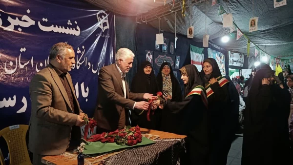 نشست خبری رئیس دانشگاه فرهنگیان خراسان رضوی با اصحاب رسانه  5