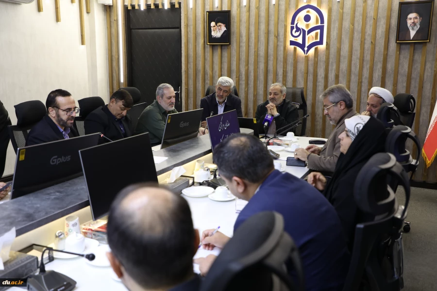 برگزاری جلسه هیات رییسه دانشگاه فرهنگیان با حضور وزیر آموزش و پرورش 4