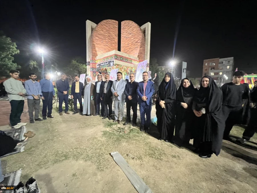 برگزاری مراسم بزرگداشت روز معلم در دانشگاه فرهنگیان خوزستان