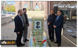 تجدید میثاق دانشگاهیان دانشگاه فرهنگیان با آرمان های والای شهدا 2