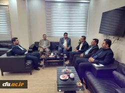 دیدار  رئیس دانشگاه فرهنگیان خوزستان با مدیرکل نوسازی مدارس استان