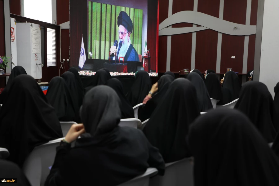 آیین گرامیداشت سالروز حضور ارزشمند رهبر شهید انقلاب در دانشگاه فرهنگیان 19