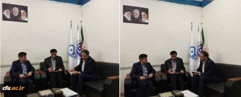 دیدار با رئیس گروه کمیسیون ملی آیسسکو