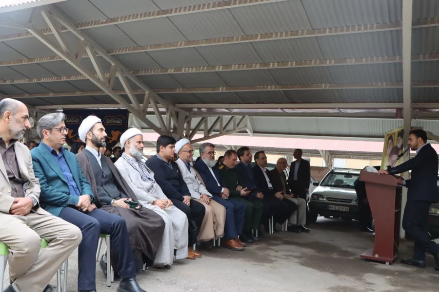 آیین رونمایی از سنگ مزار جدید شهید گمنام دانشگاه فرهنگیان قزوین 6