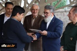 آیین رونمایی از سنگ مزار جدید شهید گمنام دانشگاه فرهنگیان قزوین 10