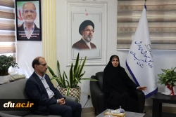 دیدار سرپرست دانشگاه با مشاور وزیر آموزش و پرورش در امور زنان و مدیرکل آموزش و پرورش استان 3