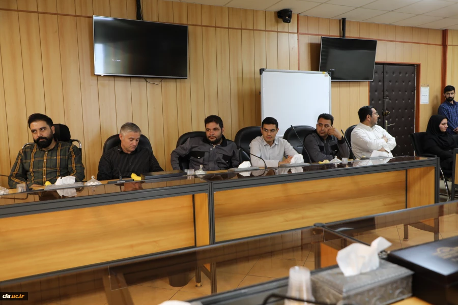 برگزاری نشست صمیمانه با کارکنان شرکتی سازمان مرکزی دانشگاه فرهنگیان 7