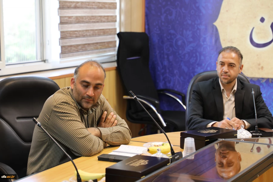 برگزاری نشست صمیمانه با کارکنان شرکتی سازمان مرکزی دانشگاه فرهنگیان 11