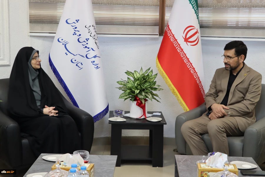 برگزاری نشست مشترک معاونت فرهنگی و تربیتی دانشگاه فرهنگیان کشور و مدیر کل آموزش و پرورش گیلان با محوریت توسعه فعالیت های فرهنگی و تربیتی 5