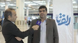 مصاحبه با دکتر غیاثی در آیین گشایش رویداد بین المللی و نمایشگاه 