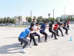 همایش پیاده روی ساحلی با حضور رئیس دانشگاه فرهنگیان استان بوشهر