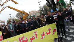 
راهپیمایی ۱۳ آبان ماه تبریز با حضور گسترده خانواده بزرگ دانشگاه فرهنگیان آذربایجان شرقی در تبریز 3