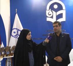 سعید غیاثی ندوشن در  بیست و چهارمین نمایشگاه دستاوردهای پژوهش، فناوری و فن بازار