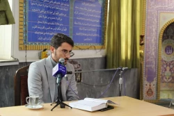 تلاوت قاری دانشجومعلم آقای احسان محمد رضایی