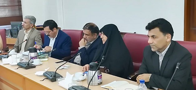 حضور خانم دکتر علی نژاد در جلسه هیئت امنای دانشگاه فرهنگیان