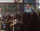 حضور جهادی دانشجومعلمان دانشگاه فرهنگیان البرز در مراسم وداع با قائد شهید