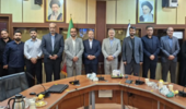 برگزاری مراسم تکریم و معارفه رئیس اداره حراست دانشگاه فرهنگیان استان البرز