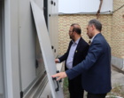 بازدید رئیس دانشگاه فرهنگیان استان اردبیل از پروژه سالن ورزشی دانشکده زبان و ادبیات